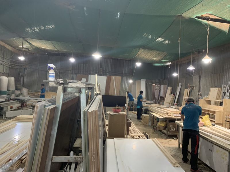XƯỞNG SẢN XUẤT GỖ