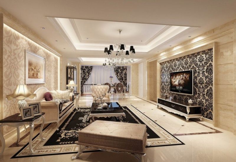 MỘT SỐ LƯU Ý KHI THIẾT KẾ NỘI THẤT TÂN CỔ ĐIỂN.
