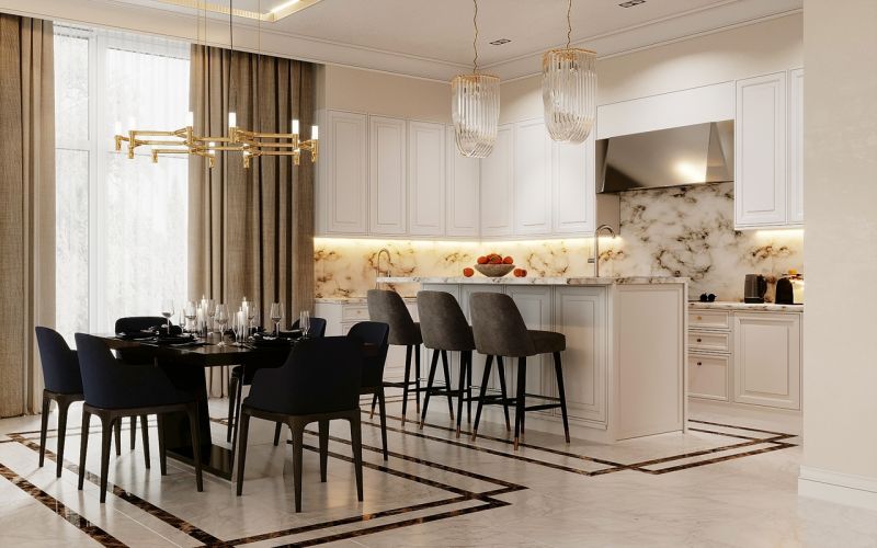 THIẾT KẾ NỘI THẤT TÂN CỔ ĐIỂN - PHÚ NHUẬN