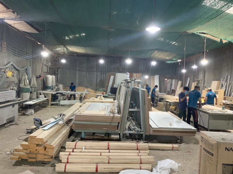 XƯỞNG SẢN XUẤT GỖ